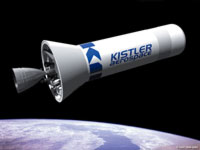 Le projet de lanceur réutilisable K-1 de Rocketplane Kistler