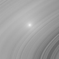 Un phénomène rare observé par Cassini dans l'anneau A