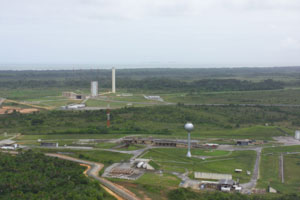 L'aire de lancement de Vega au Centre spatial de Kourou