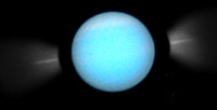 Les anneaux d'Uranus vus par Hubble