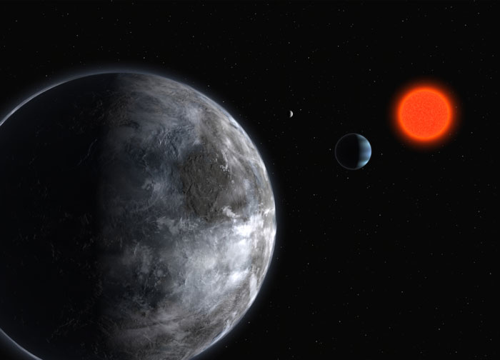 Le système planétaire de Gliese 581