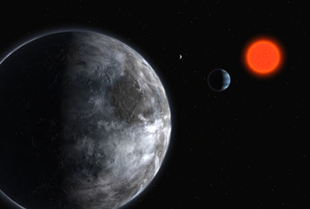 Le système planétaire de Gliese 581