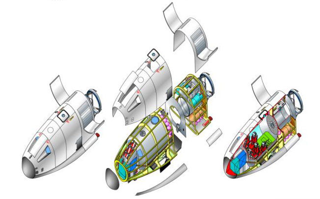Concept de véhicule spatial modulaire et réutilisable