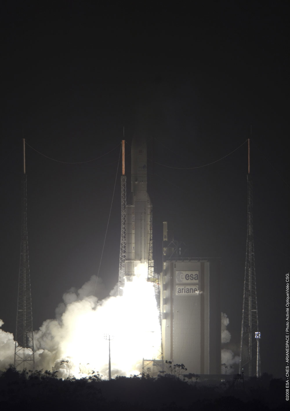 38e lancement d'une Ariane 5.