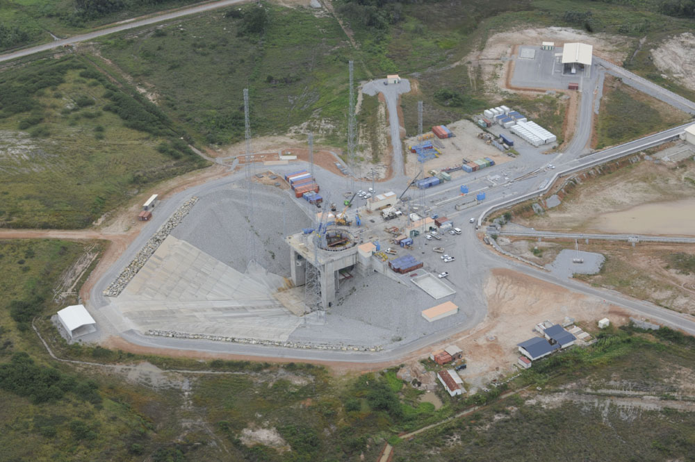 Etat d'avancement du chantier Soyouz à Kourou