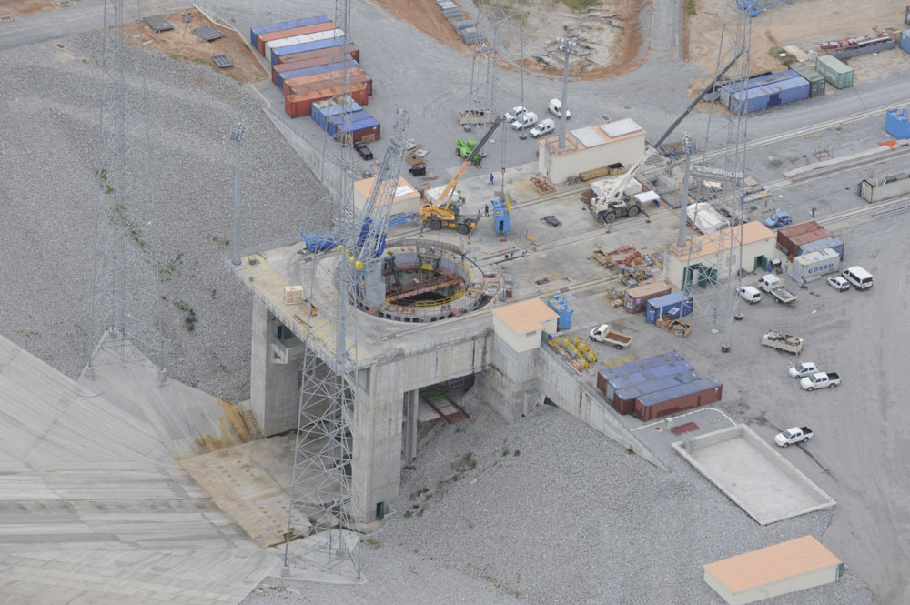 Etat d'avancement du chantier Soyouz à Kourou