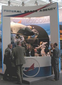 Roscosmos au Salon du Bourget 2005
