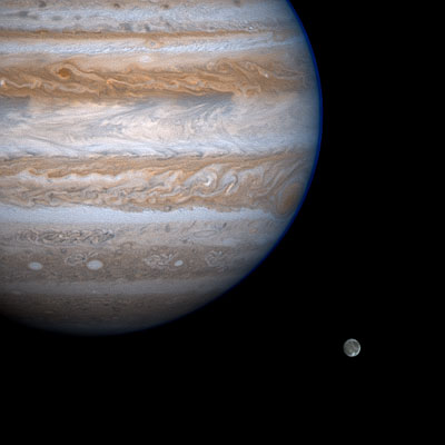 Jupiter et Ganymède