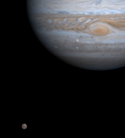 Jupiter, Europe et Callisto
