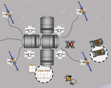 Concept de base lunaire (NASA)