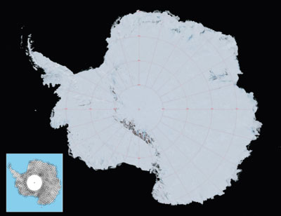 le continent Antarctique