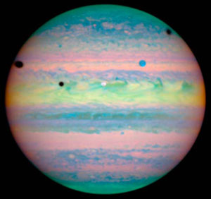 Triples éclipses pour Jupiter