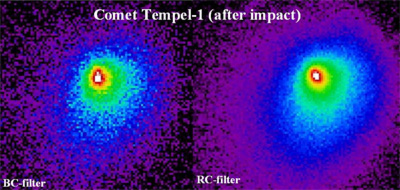 la comète Tempel-1 