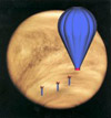 Logo de la mission Venus Entry Probe