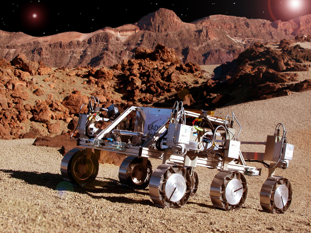 Bridget : Le rover martien d'EADS Astrium