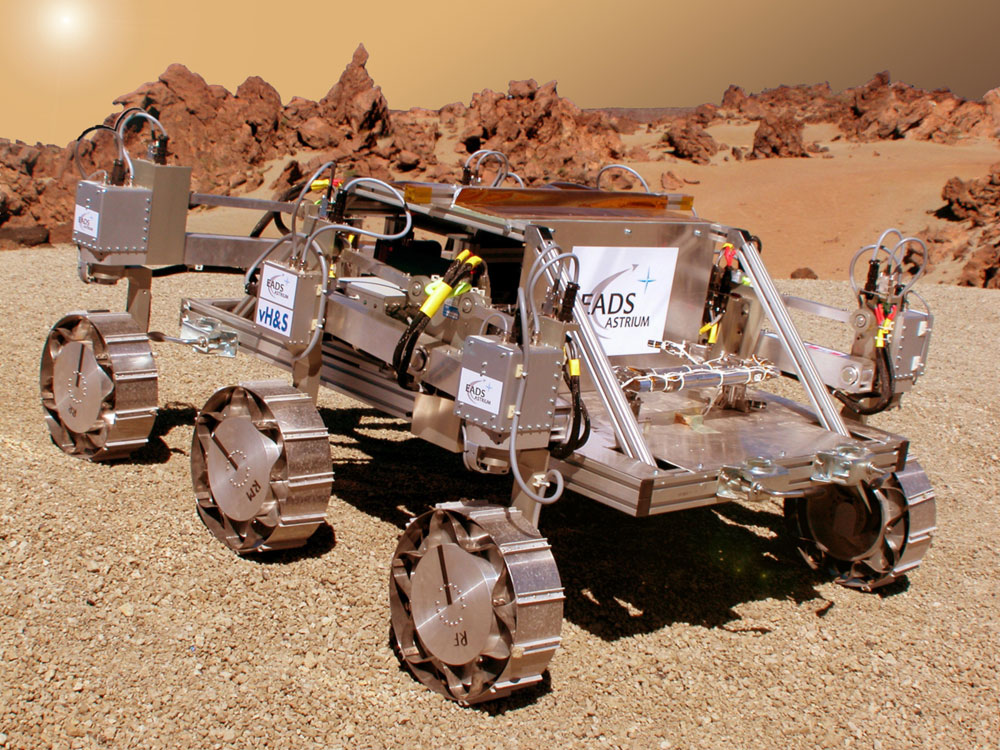 Bridget : Le rover martien d'EADS Astrium