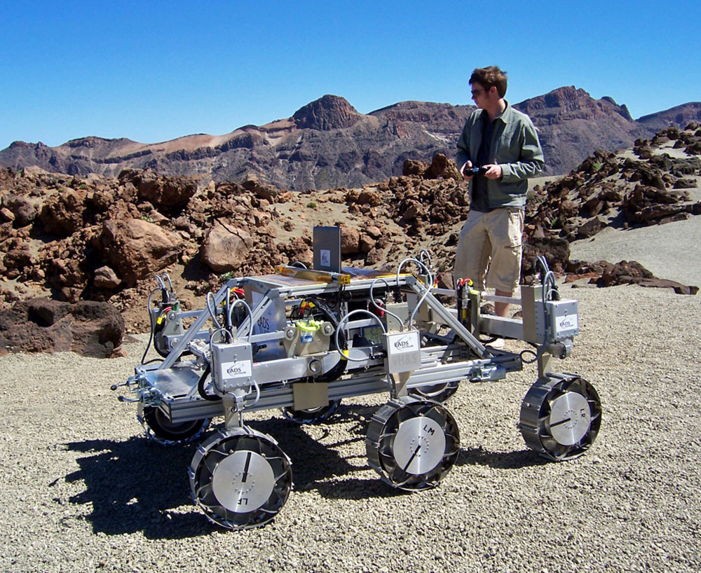 Bridget : Le rover martien d'EADS Astrium