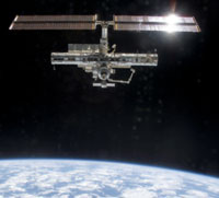 La Station spatiale européenne au 2 décembre 2002