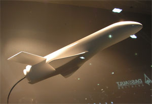 Une des formes explorée par Dassault pour FLEX