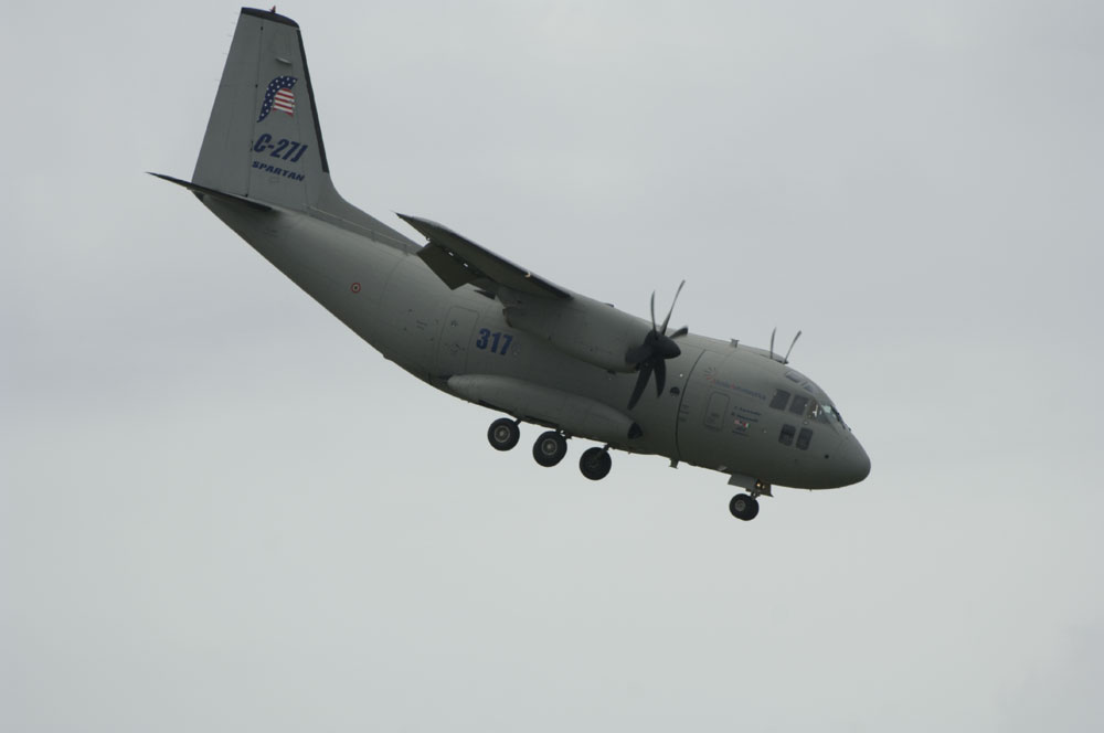 Avion de transport tactique militaire C-27J Spartan