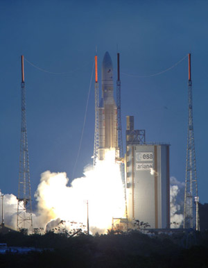 Décollage du 27ème lanceur Ariane 5 (V 171)