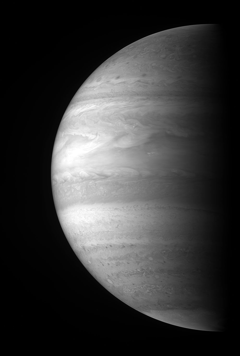 Les nuages élevés de Jupiter