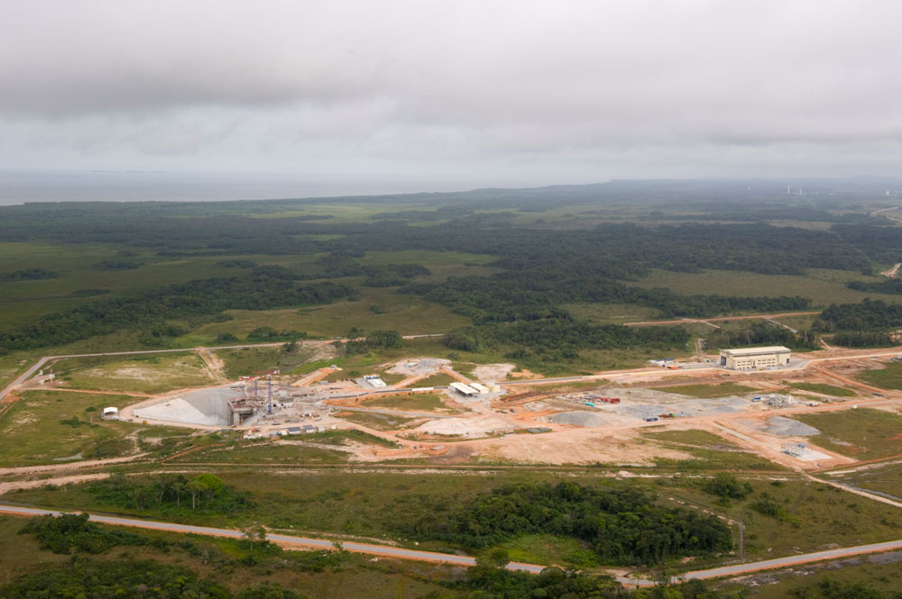 Soyouz à Kourou (mars 08)