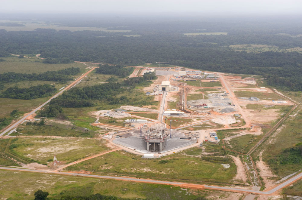 Soyouz à Kourou (mars 08)