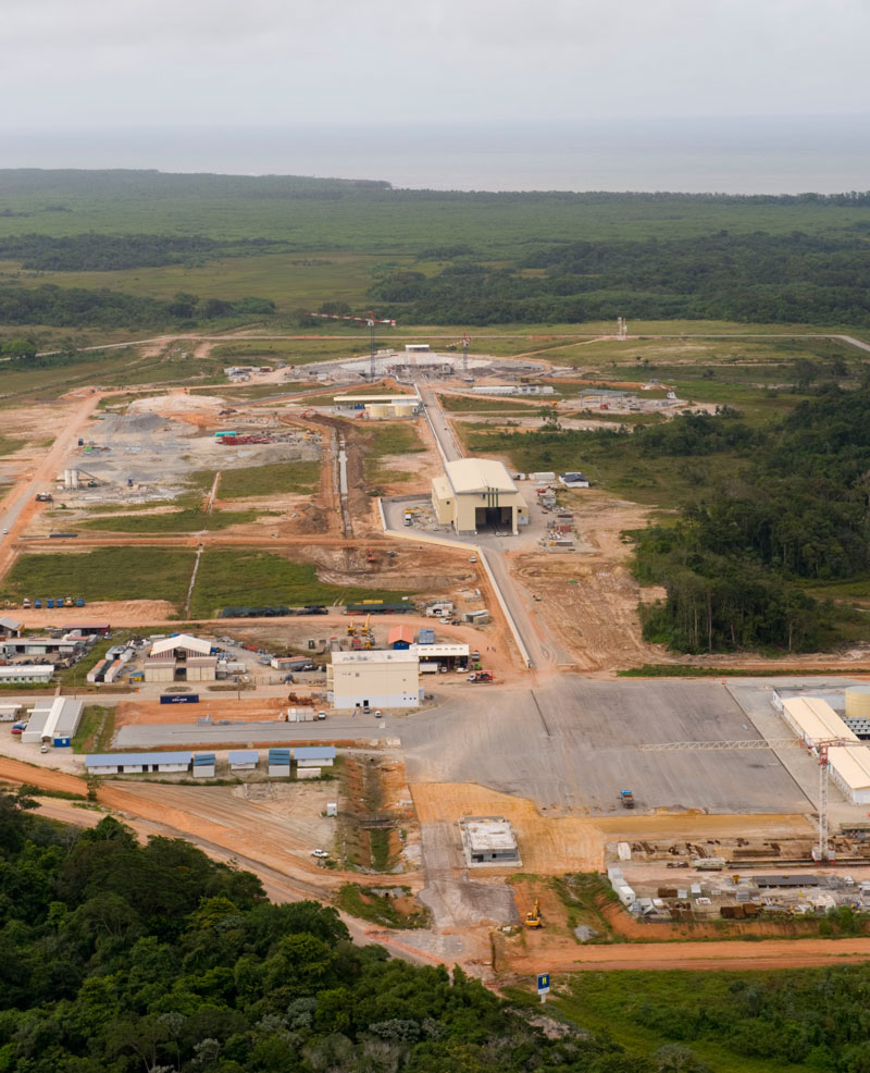 Soyouz à Kourou (mars 08)