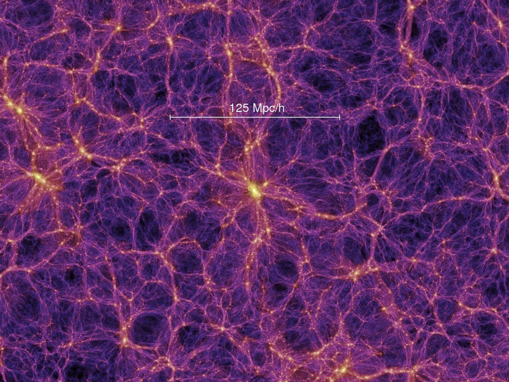 structure de l'univers a très grande échelle