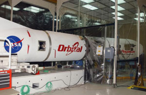 La fuse Pegasus XL d'Orbital Sciences Corp.