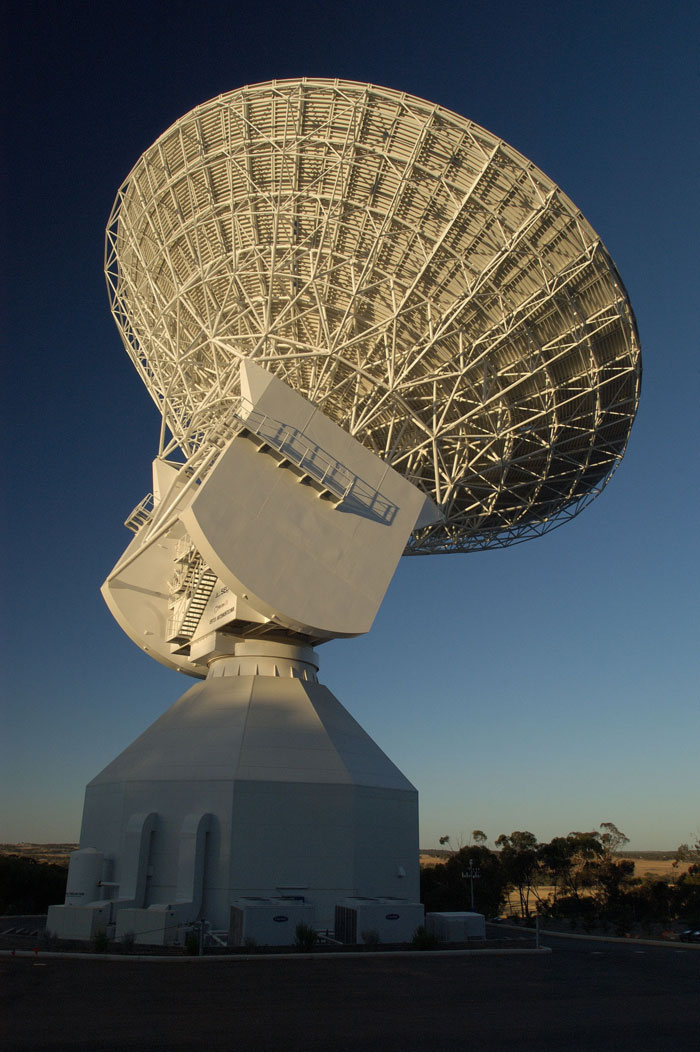 L'antenne de 35 m de New Norcia