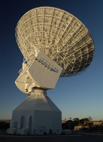 L'antenne de 35 m de New Norcia