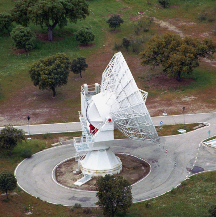 Antenne de 15 m en bande S de Villafranca del Castillo