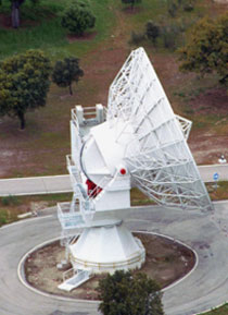 Antenne de 15 m en bande S de Villafranca del Castillo