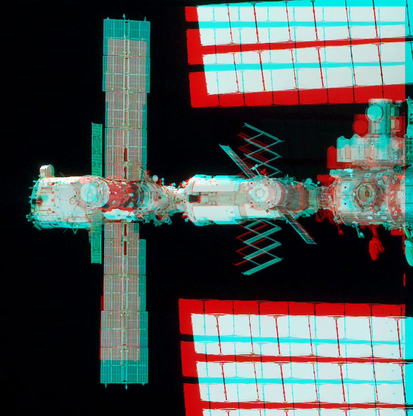 La Station en 3-D (février 2008)