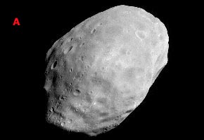 Phobos observé par Mars Global Surveyor