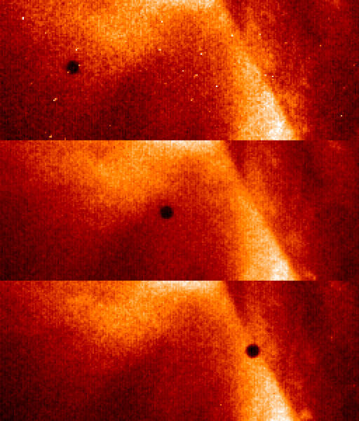 Le transit de mercure devant le Soleil vu par Hinode