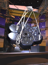 Vue d'artiste du Grand Telescope Magellan