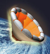 La capsule IRDT (Innovative Inflatable Re-entry and Descent Technology)