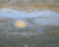 La Tache Rouge Junior vue par Hubble le 16 avril 2006 