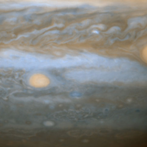 La Tache Rouge Junior vue par Hubble le 16 avril 2006