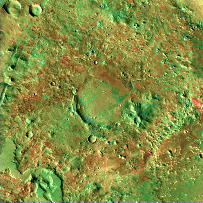 Nili Fossae Crater