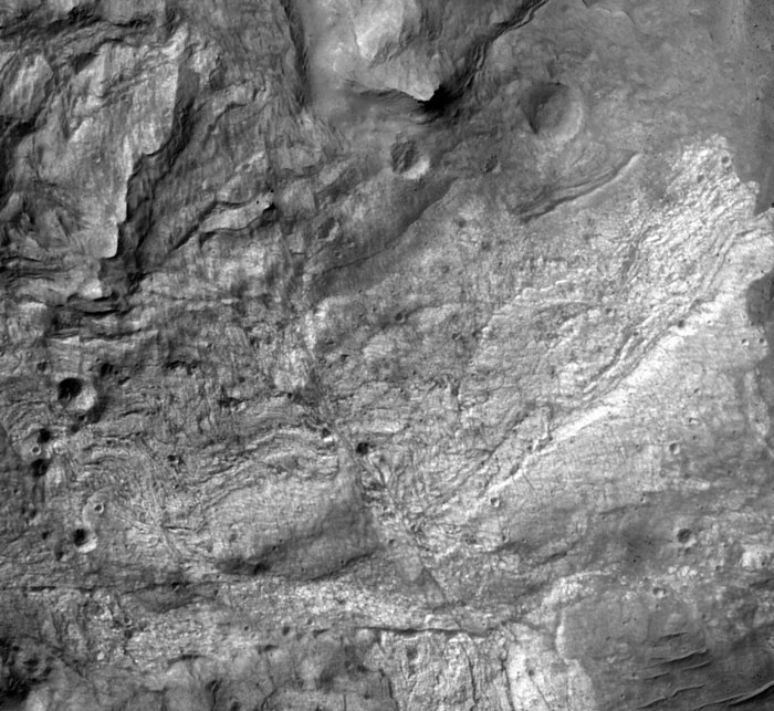 Ius Chasma, Valles Marineris 
