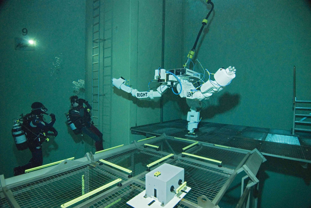 Tests en piscine pour Eurobot