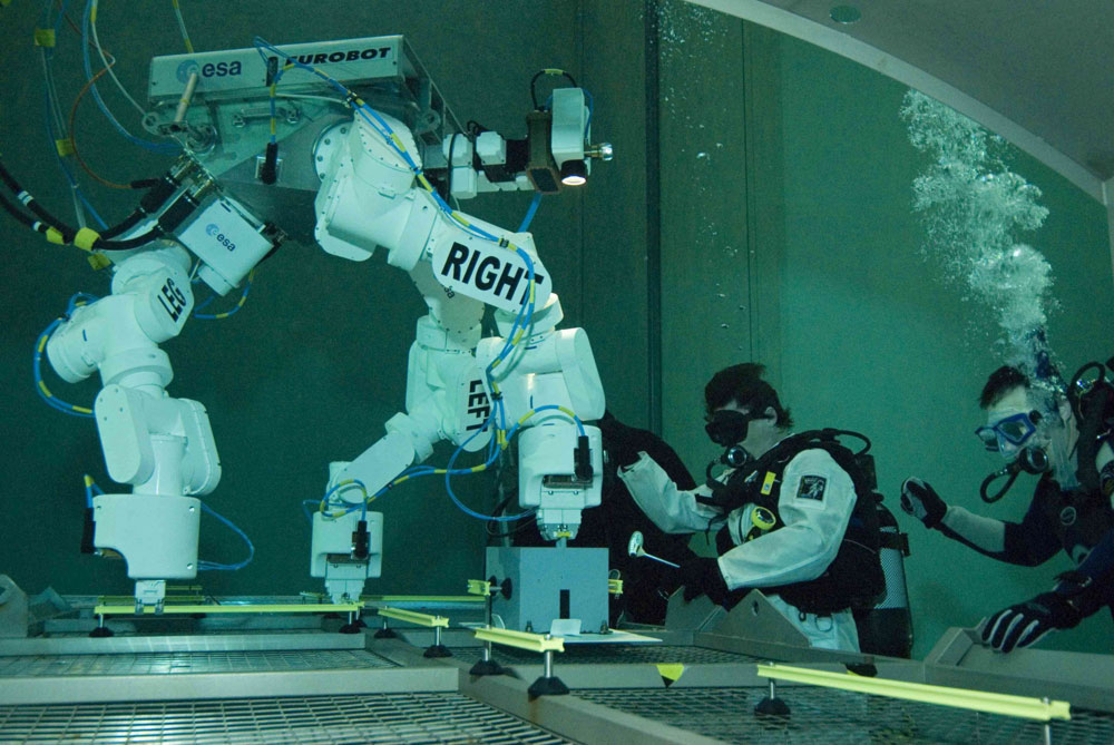 Tests en piscine pour Eurobot