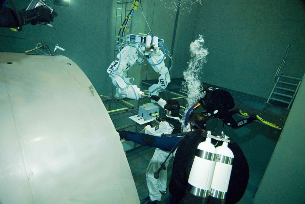 Tests en piscine pour Eurobot