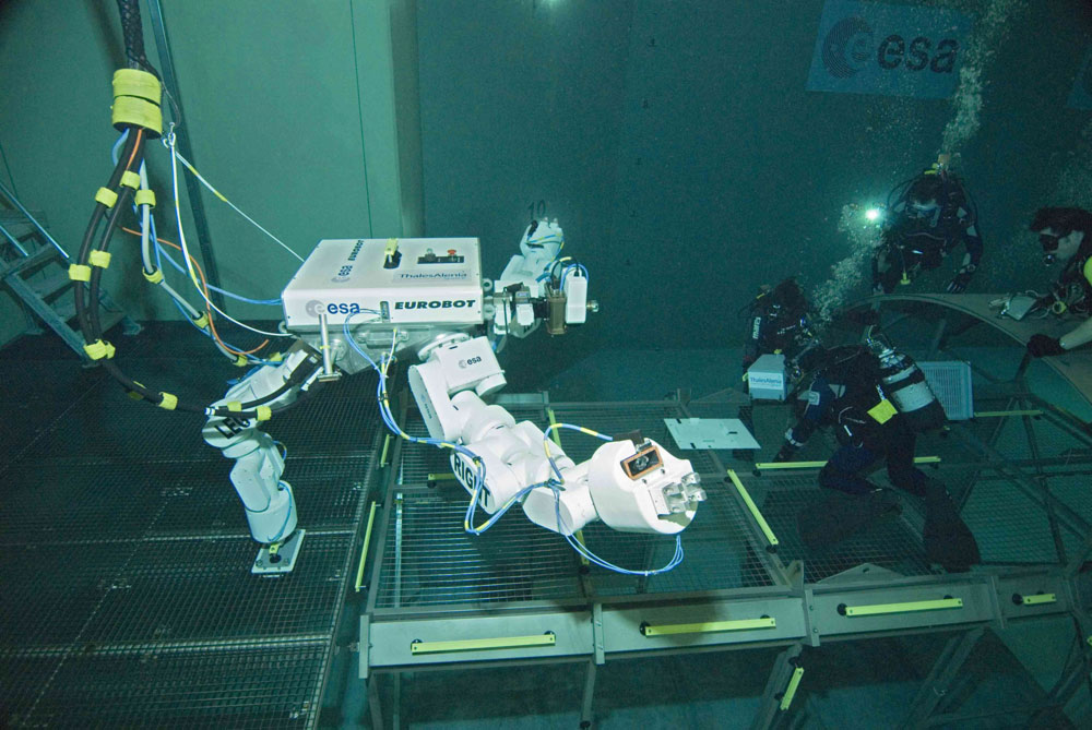 Tests en piscine pour Eurobot